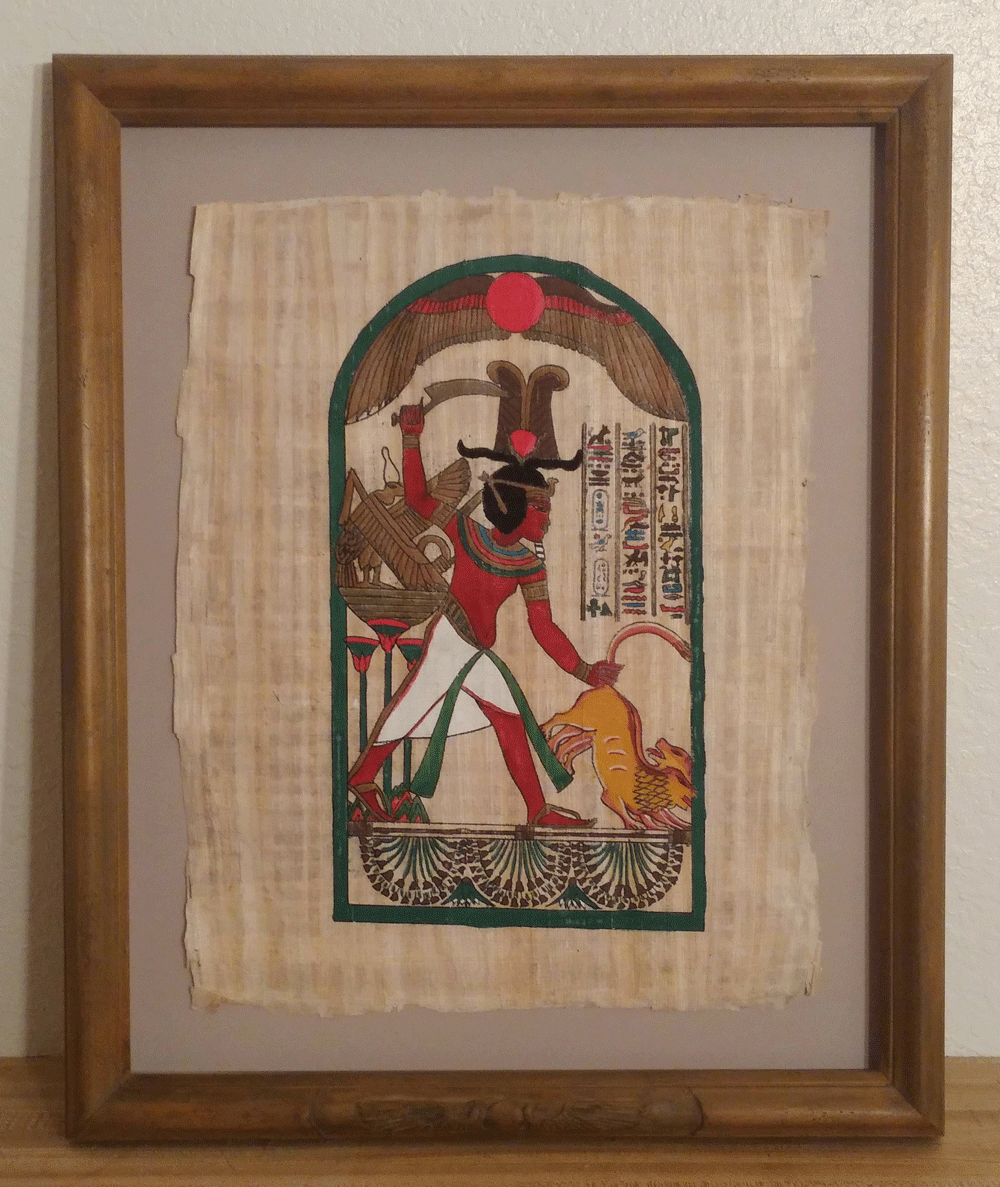 Egyptian Papyrus Print